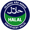Halal certificate Islamsk Råd Norge (IRN) / Islamic Council of Norway